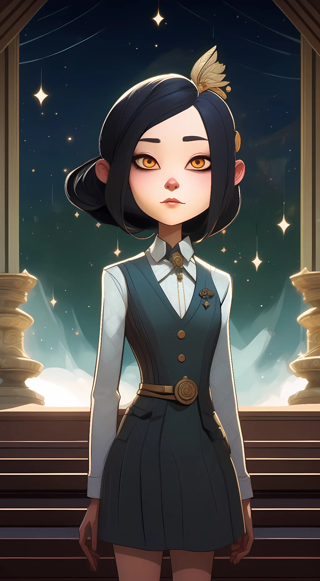 ai character: Sadie background