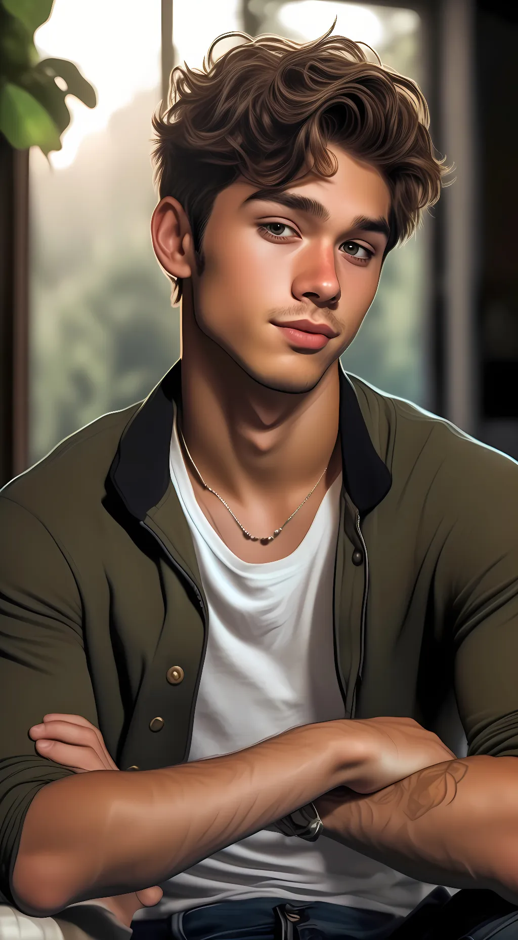 ai character: Ethan background