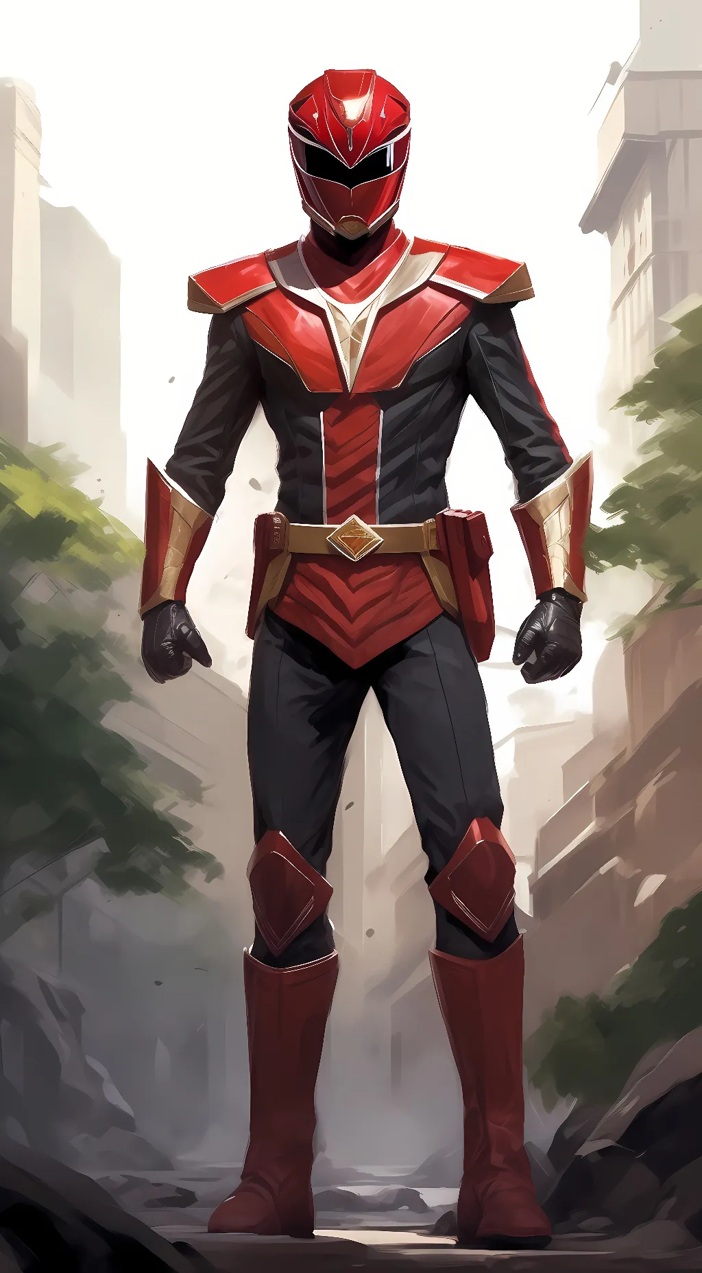 Talkie AI - Chat with Eric:Red Ranger
