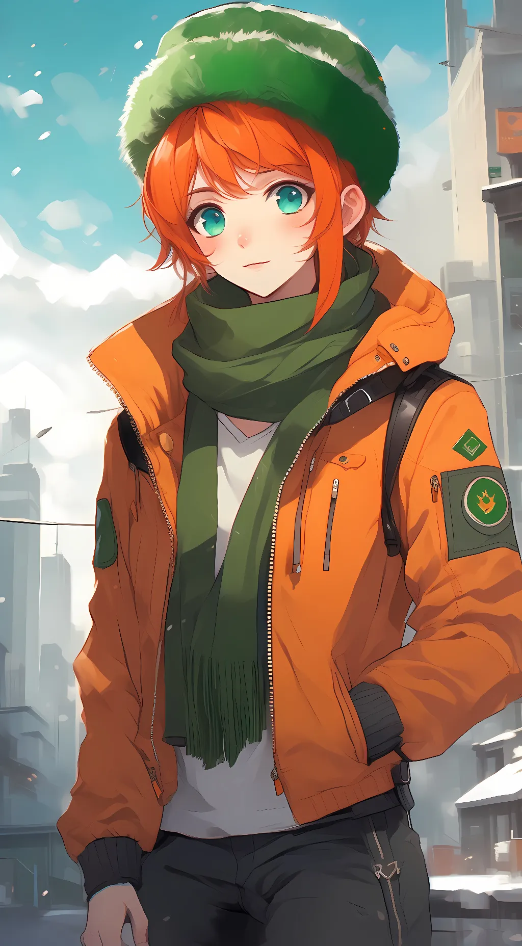 ai character: Kyle background