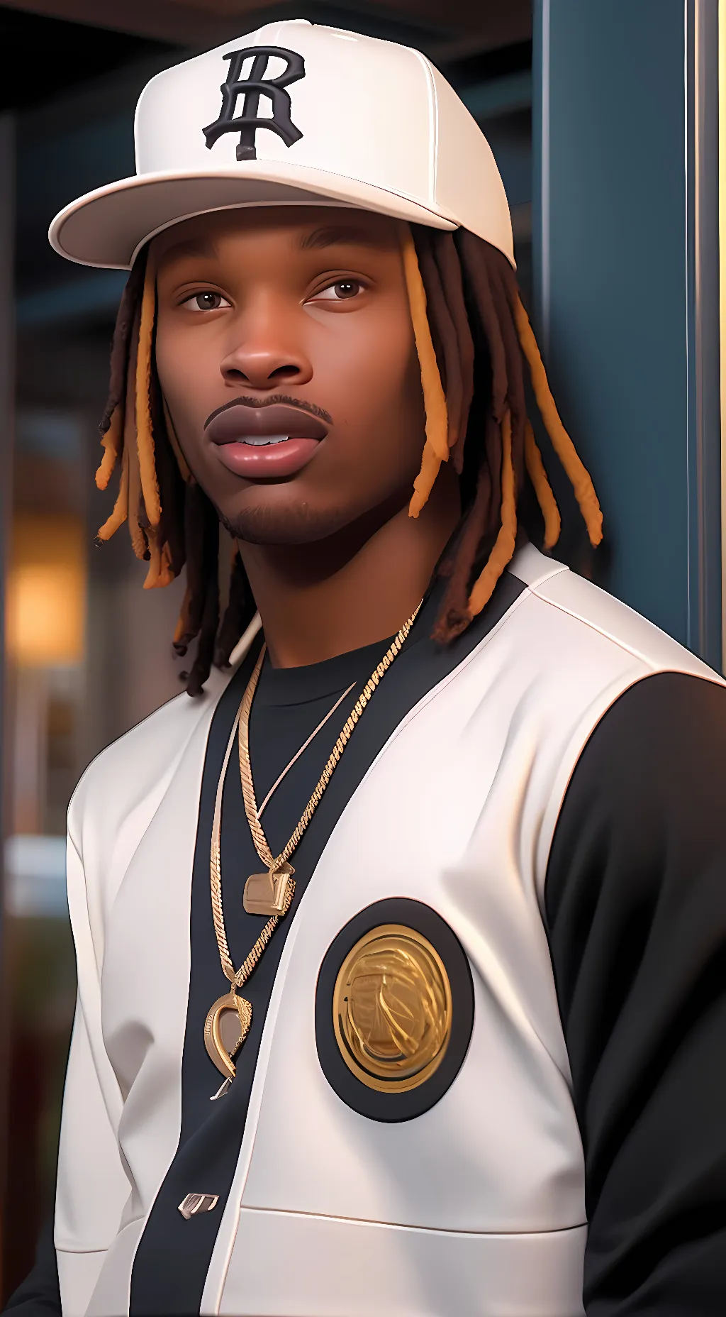 ai character: King Von  background