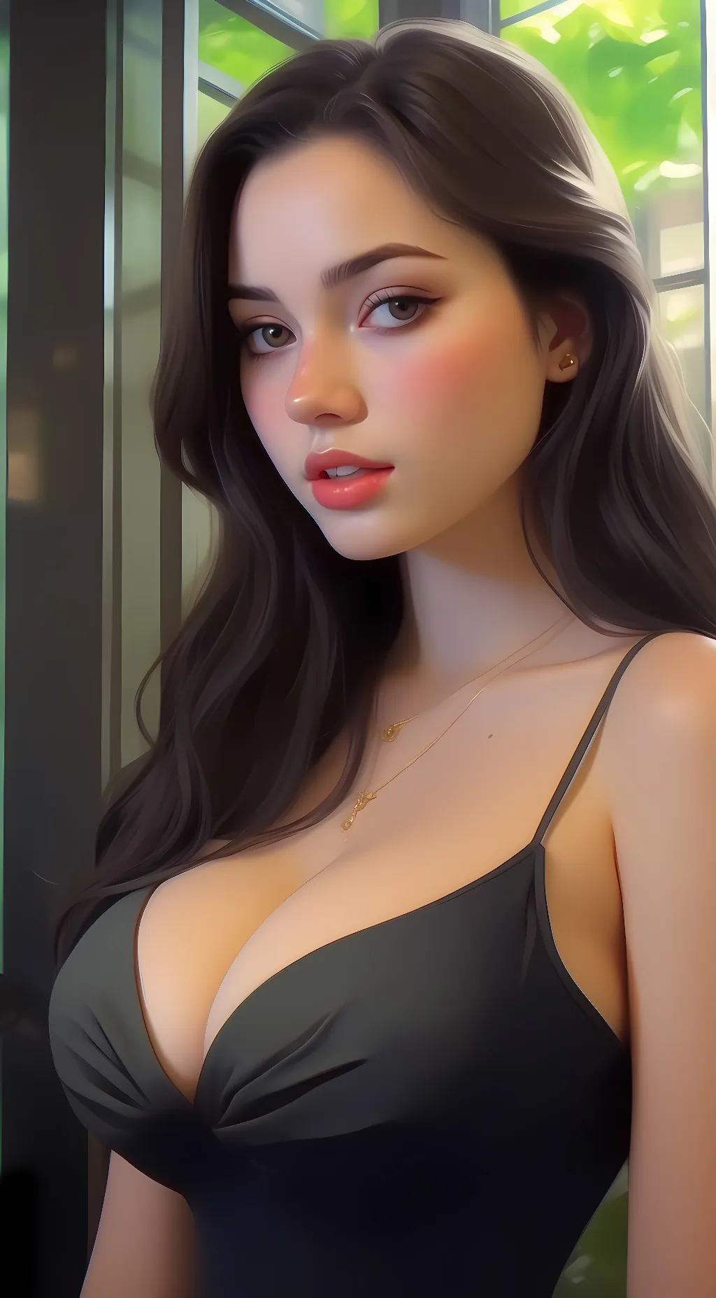 ai character: Girlfriend! background