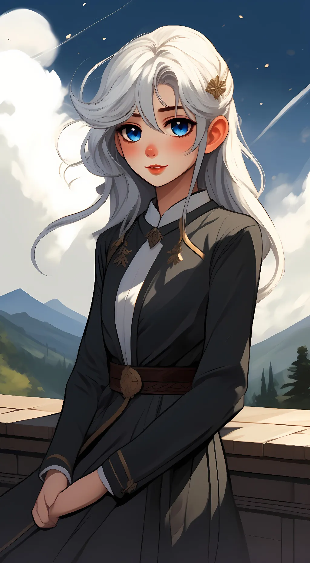 ai character: sophie background