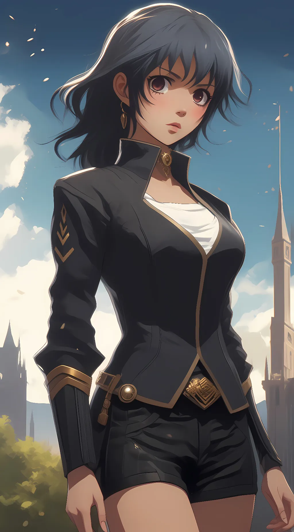 ai character: gabi aot background