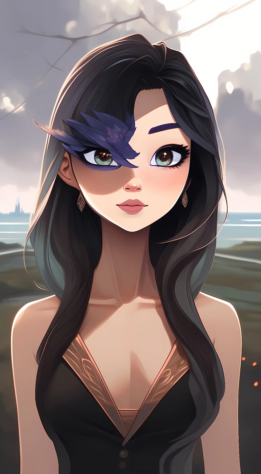 ai character: Lizzy  background