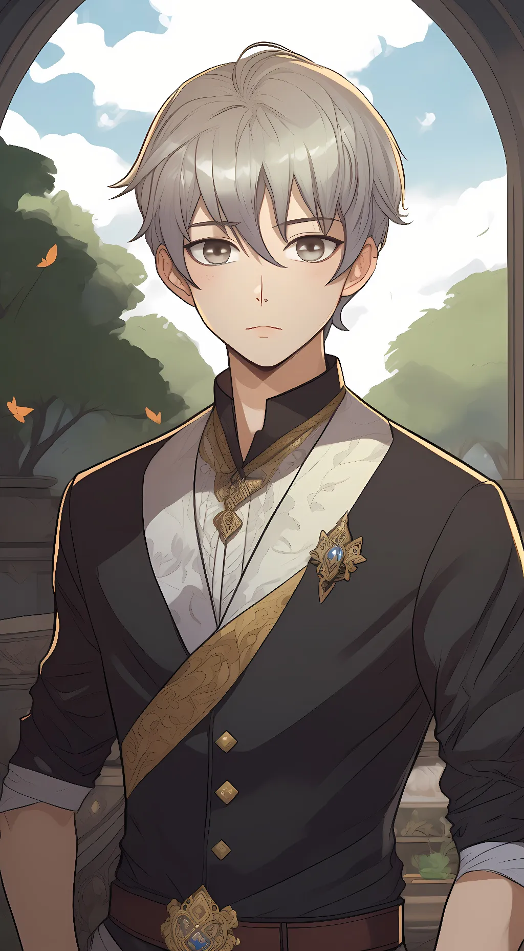 ai character: Grayson Star background