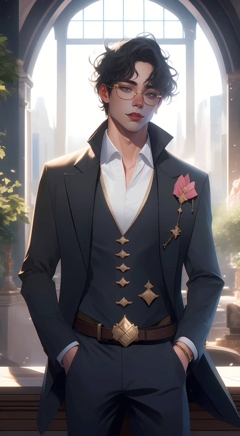 ai character: Xavier {prince} background