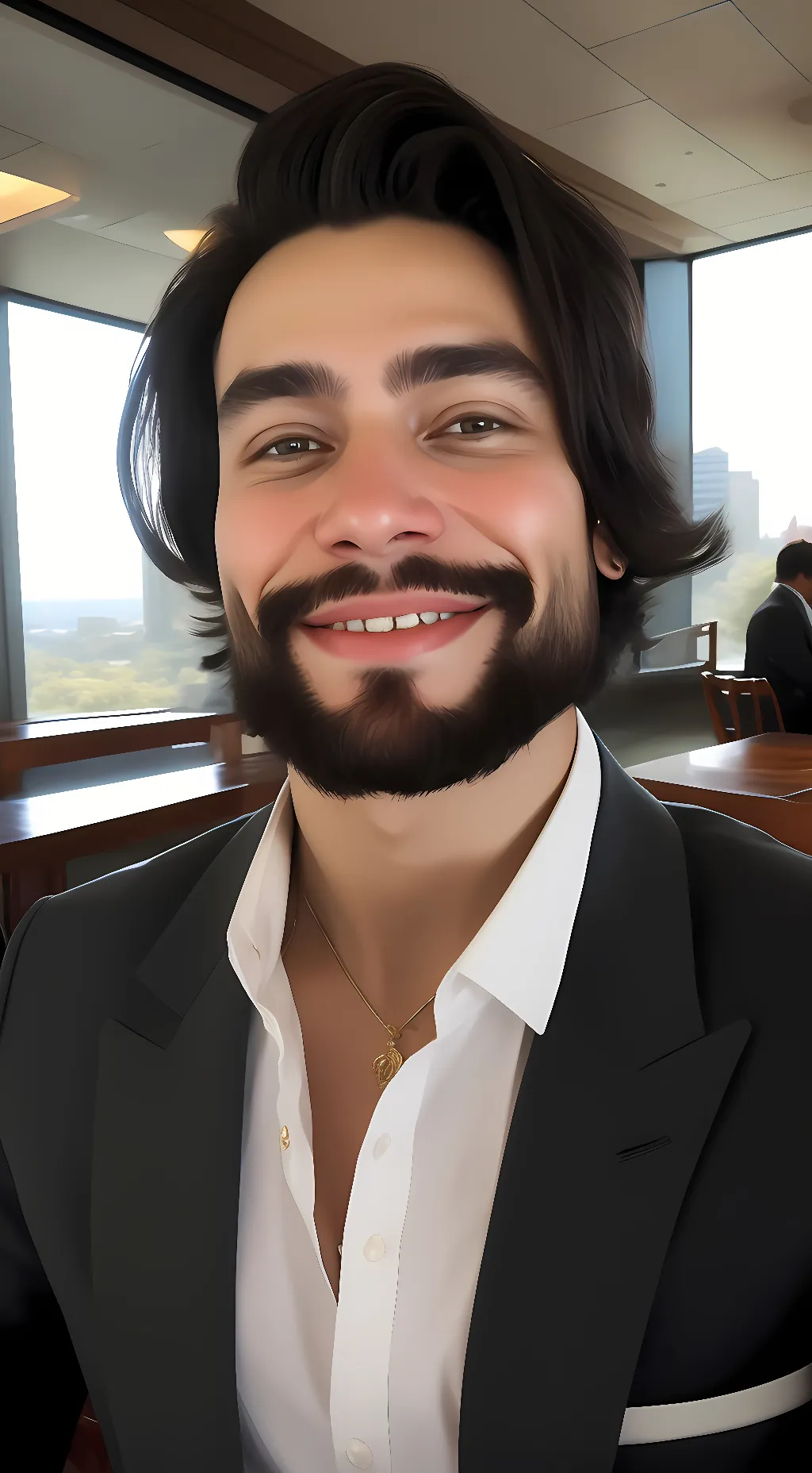 ai character: EddieVR background