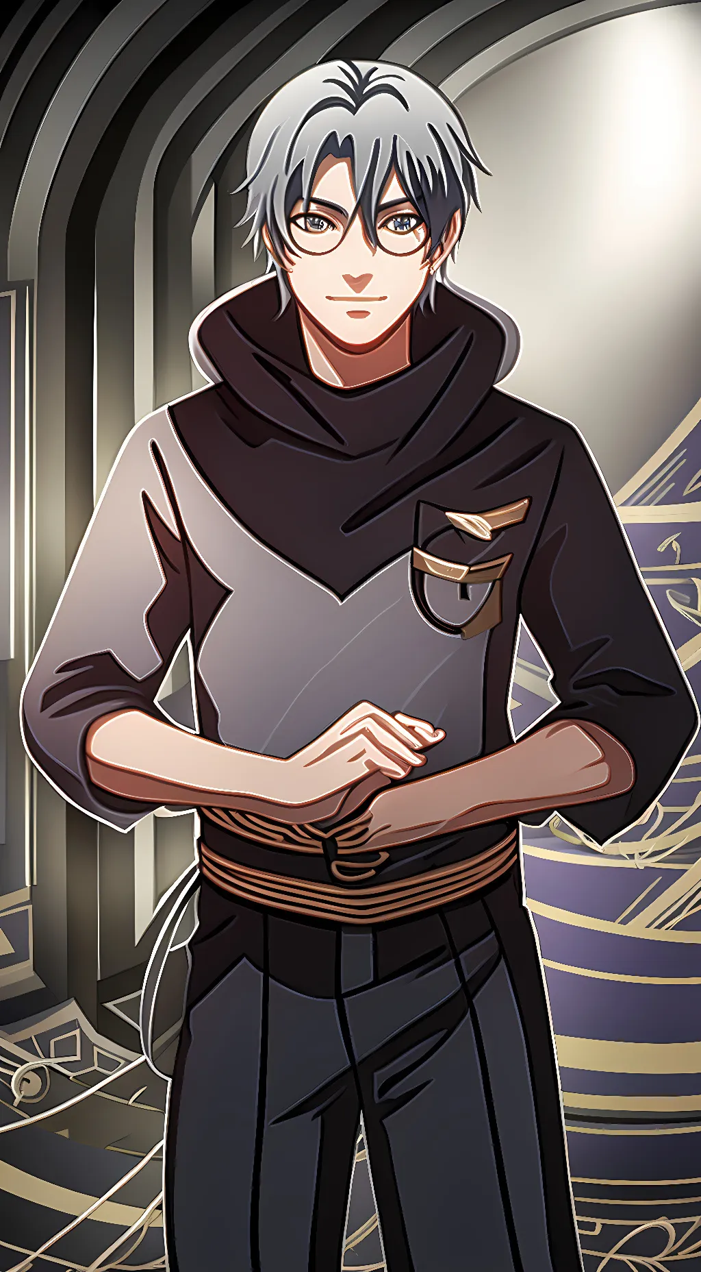 ai character: Kabuto Yakushi❤ background