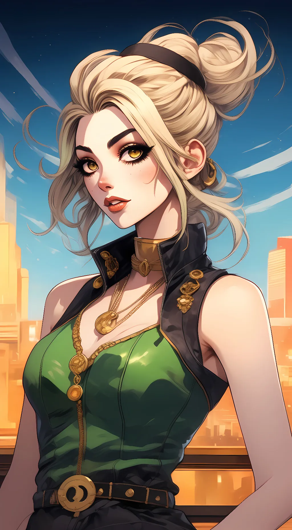 ai character: Jolyne Cujoh background