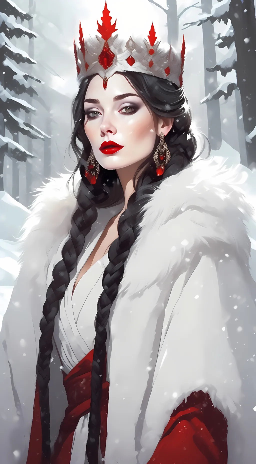 ai character: The White Witch background
