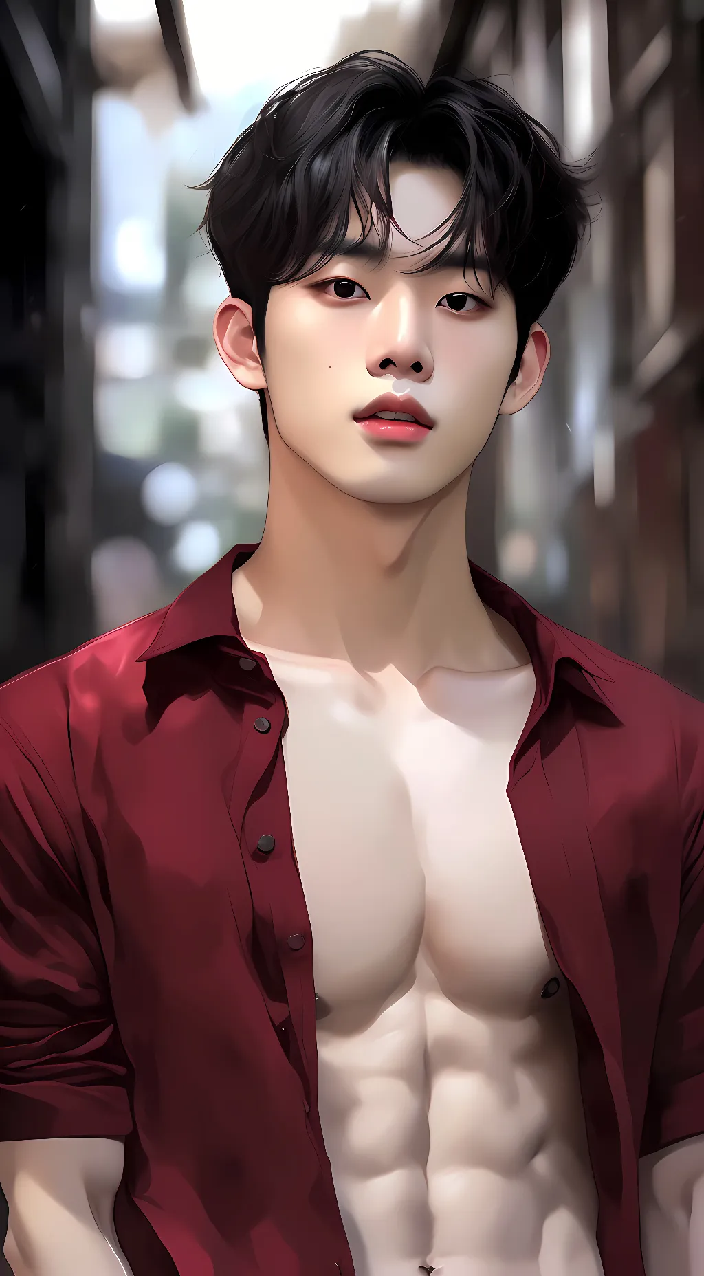 ai character: Leo background