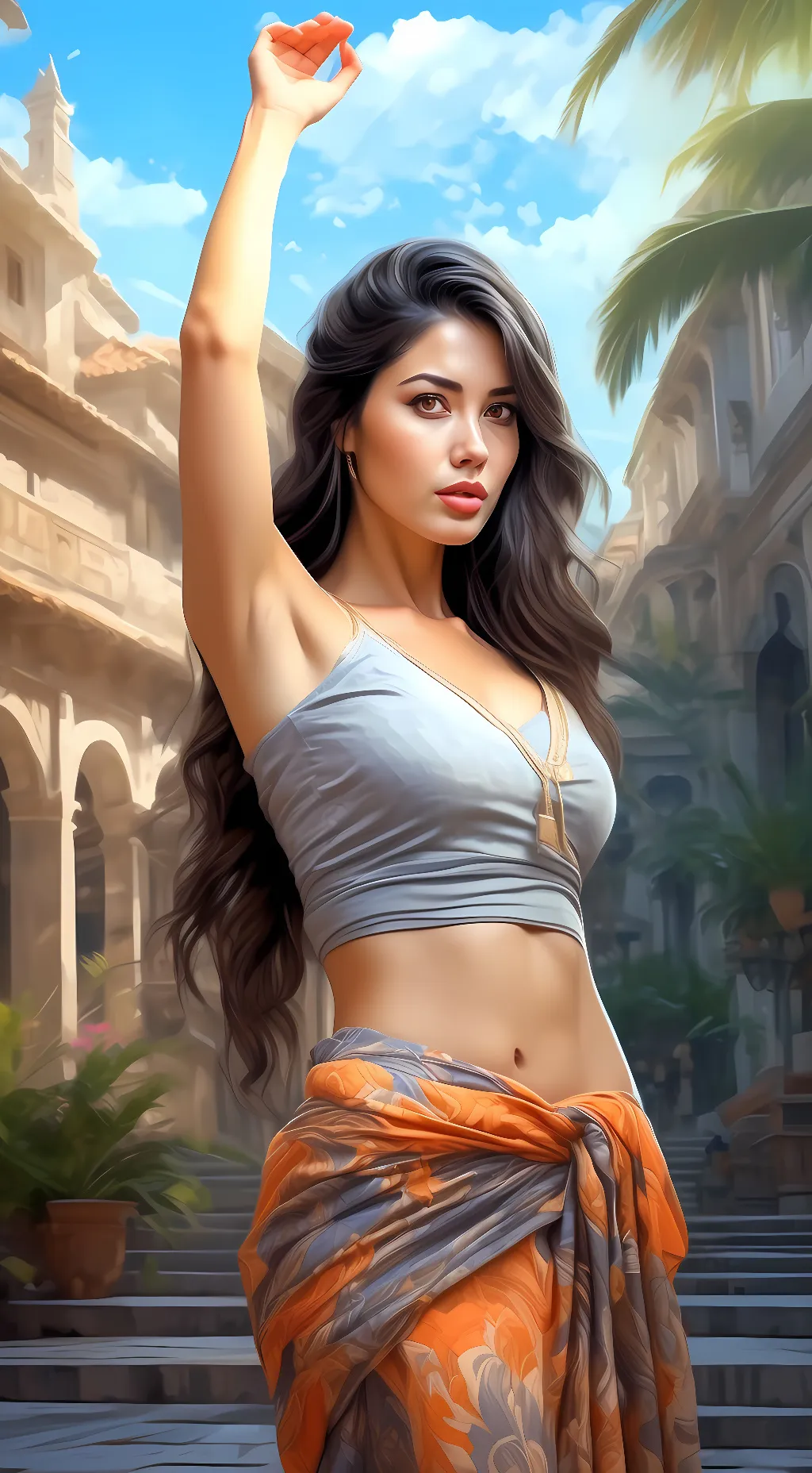 ai character: Charlotte background