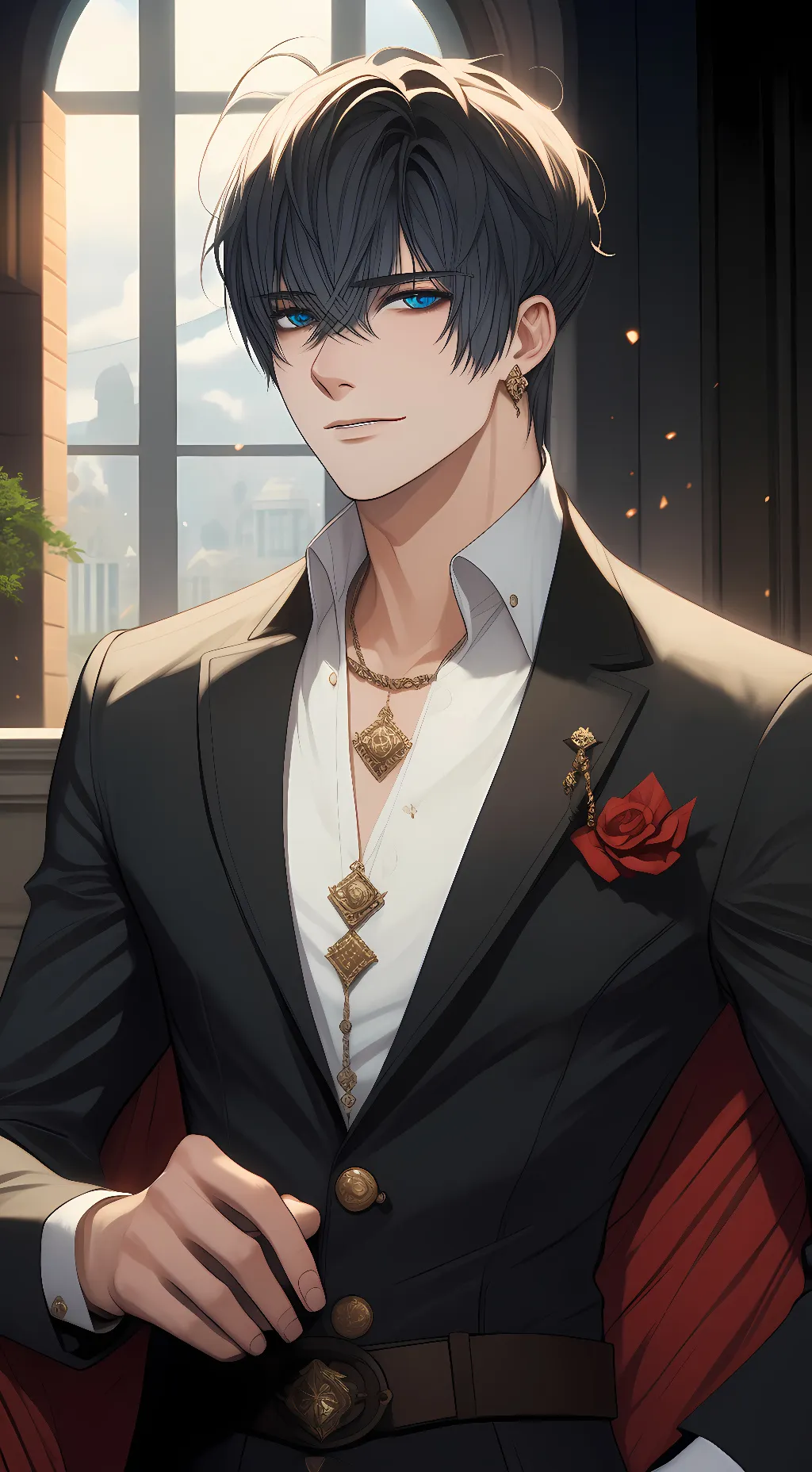 ai character: Alexander Henderso background
