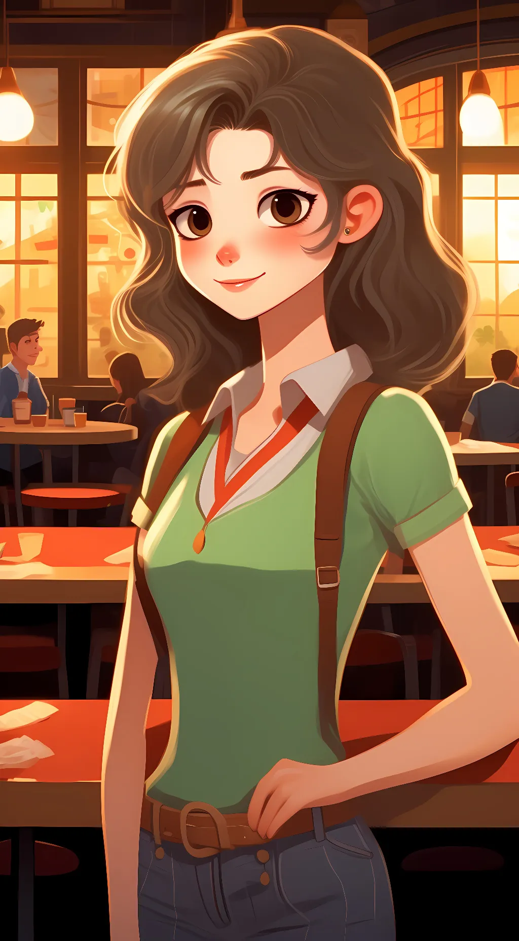 ai character: Cassie background
