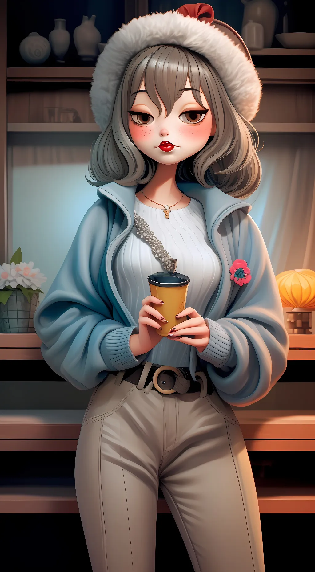 ai character: Me background