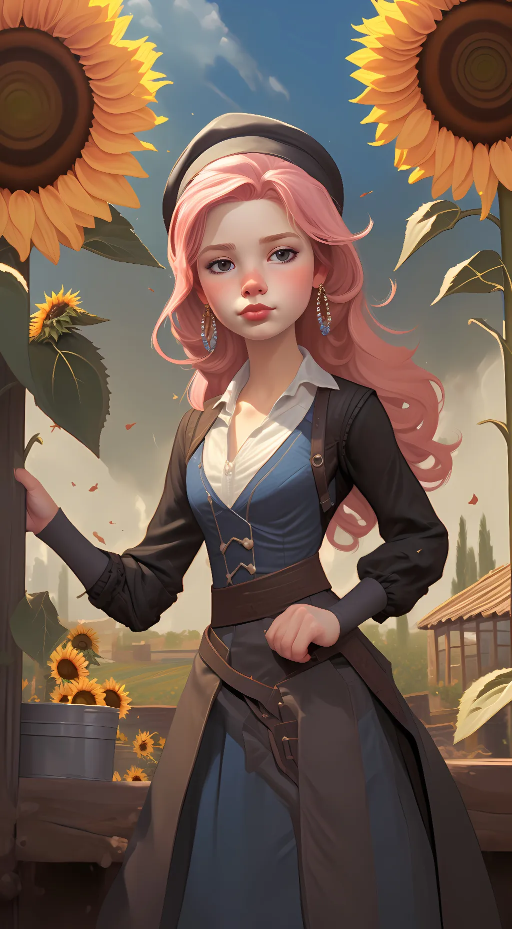 ai character: Anna background