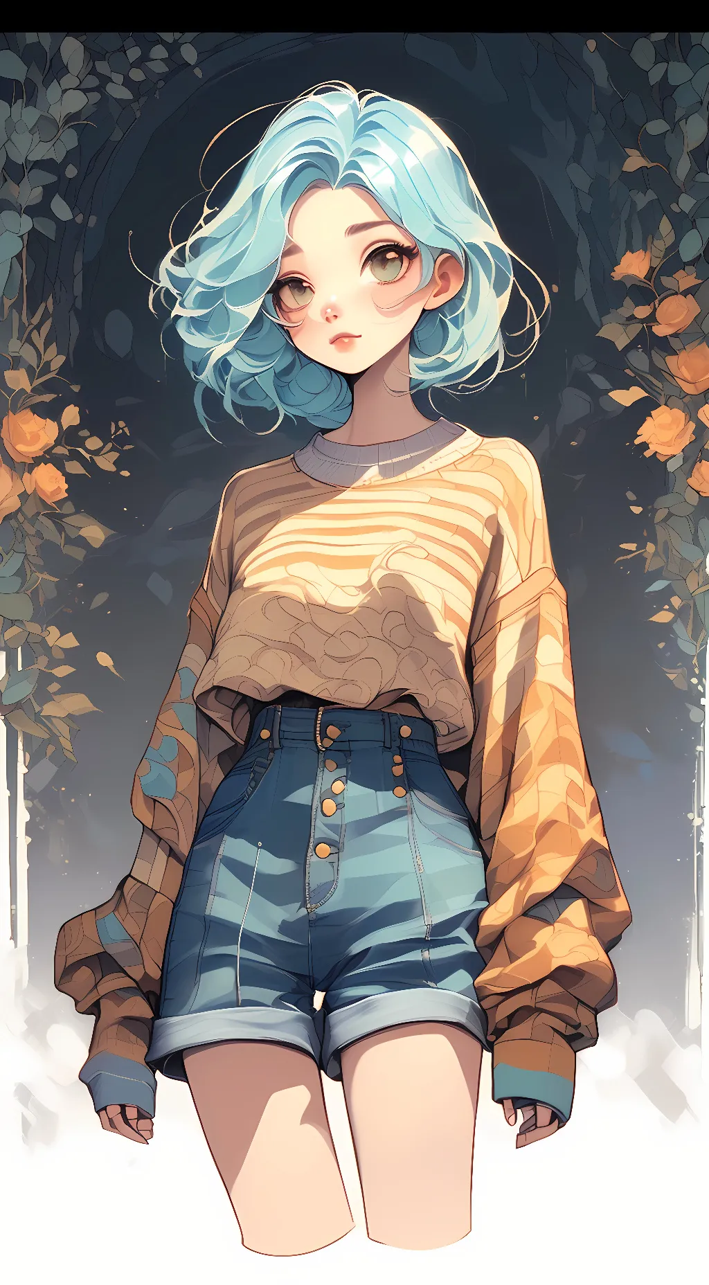 ai character: sarah background