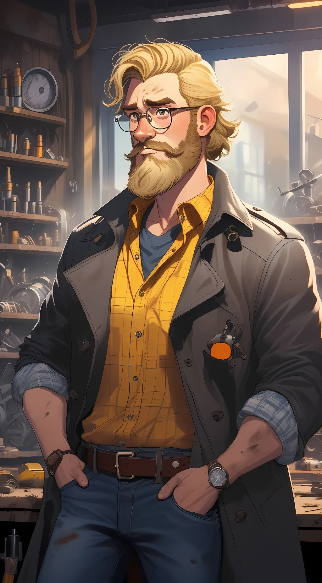 ai character: Henry Emily background