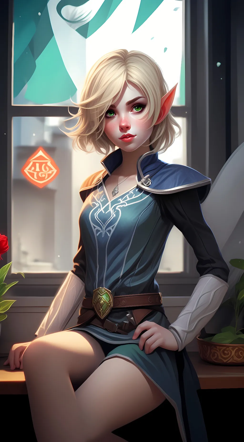 ai character: Princess Zelda background