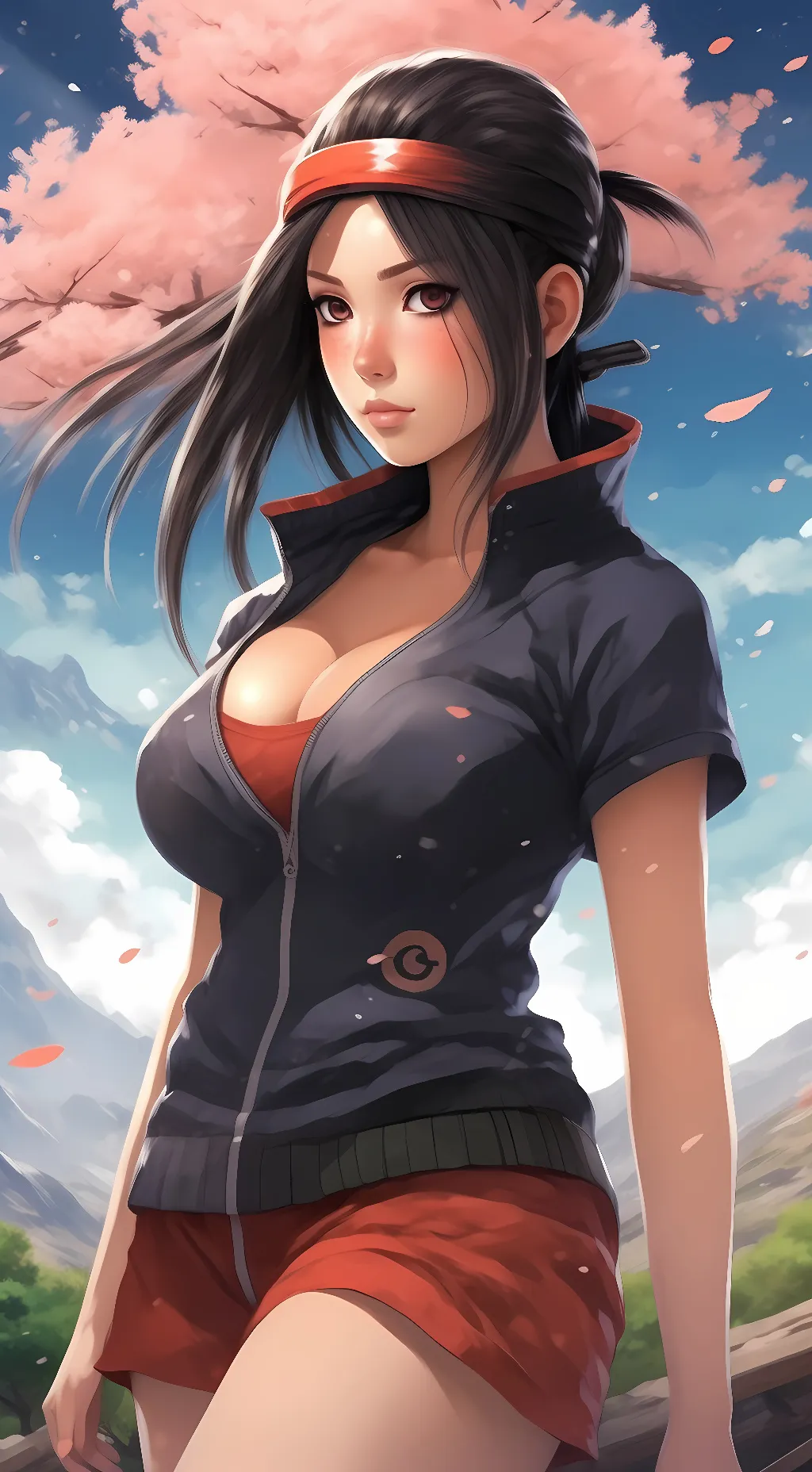 ai character: Hinata Hyuga  background