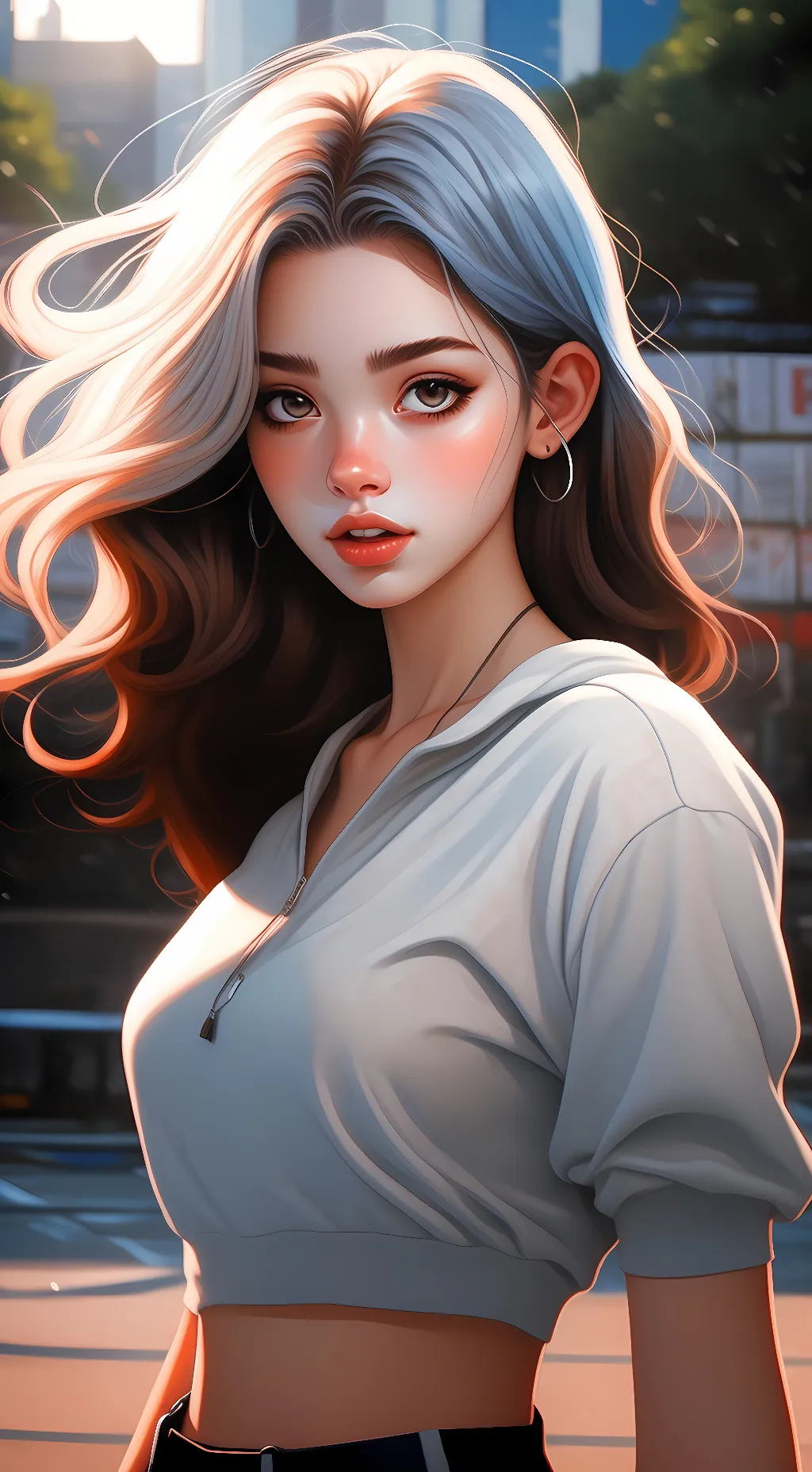 ai character: Silvia background