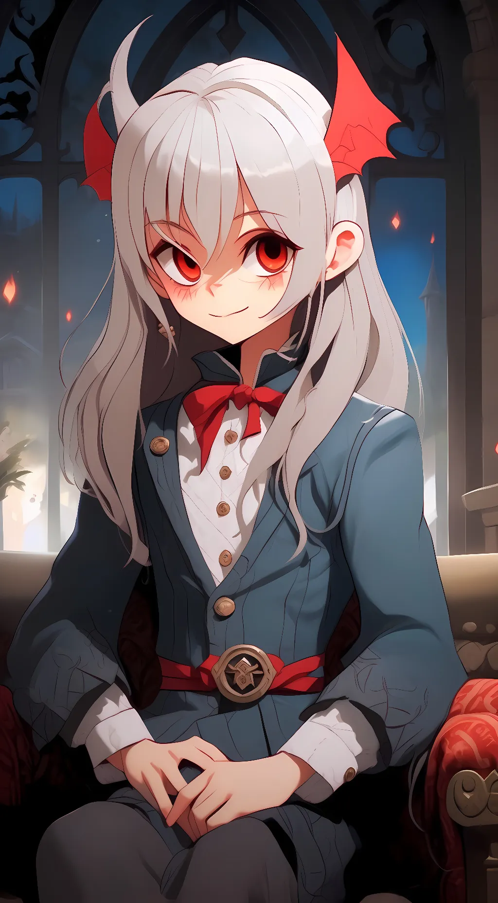 ai character: ruby  background