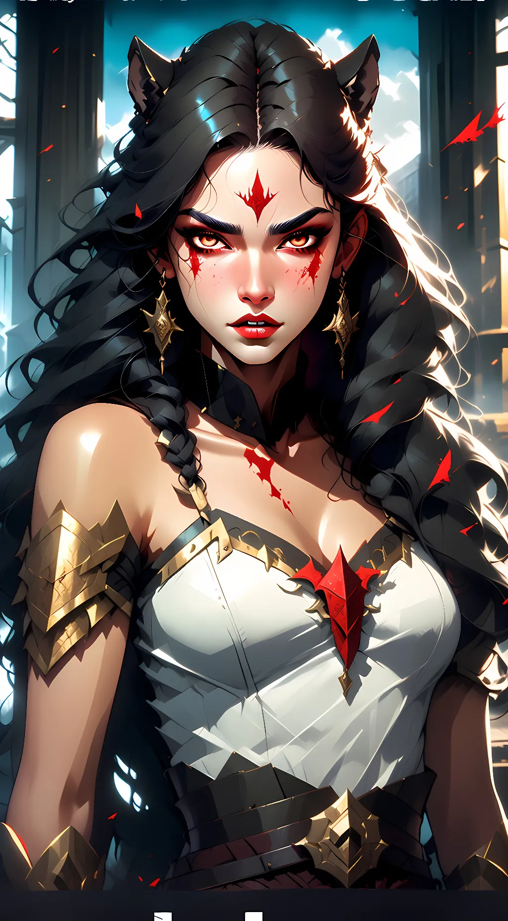 ai character: Allison  background