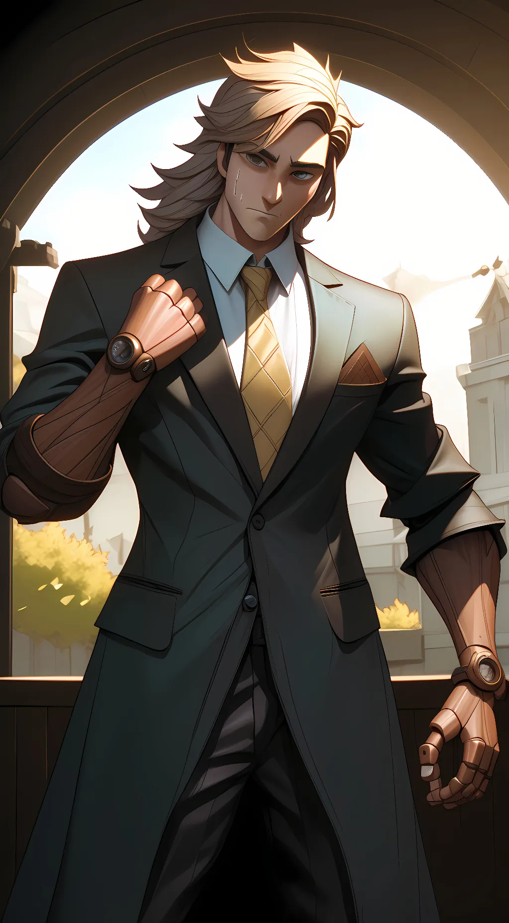 ai character: . background