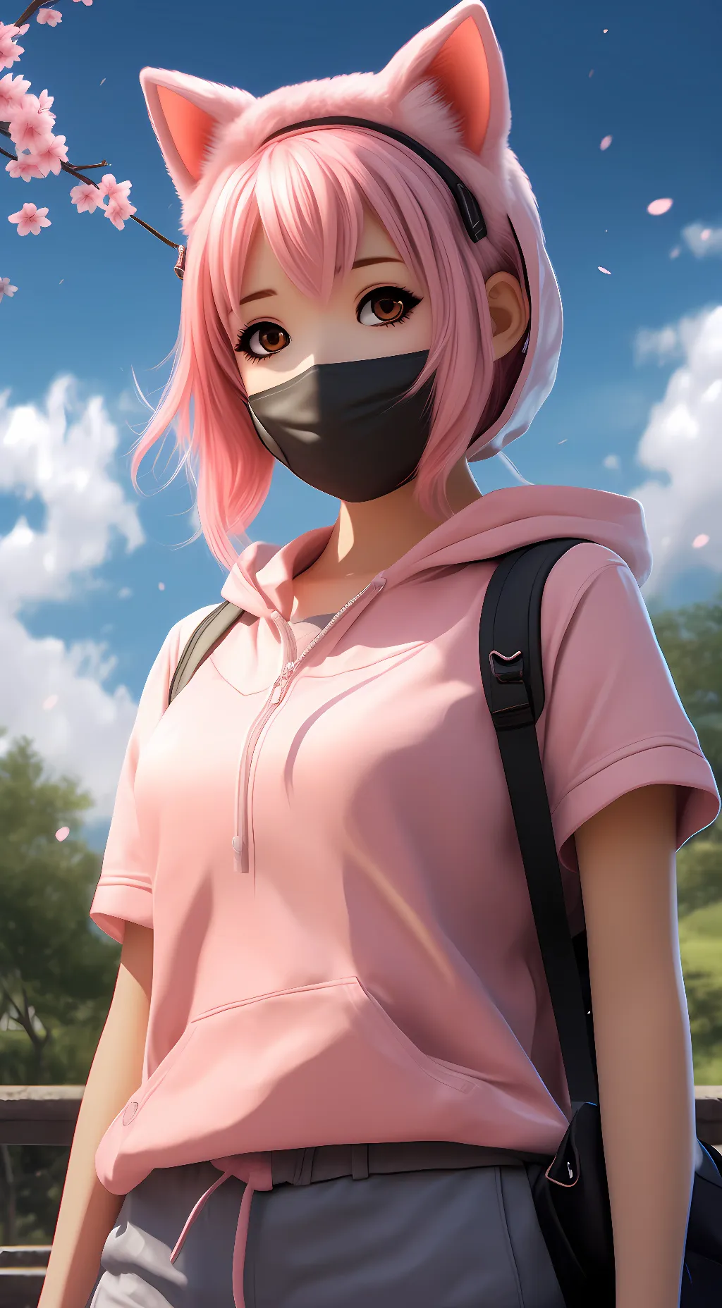 ai character: Stacy background