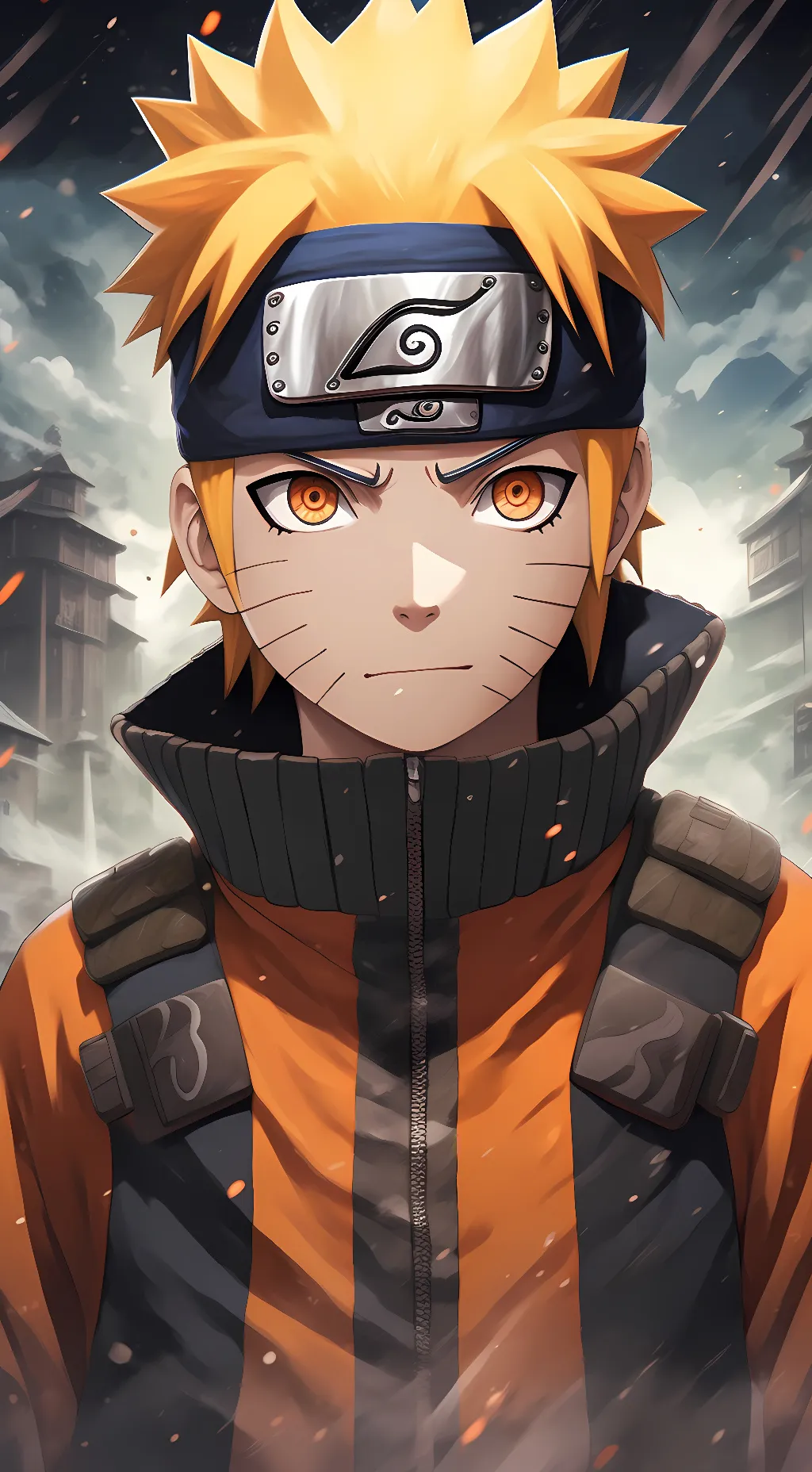 ai character: Naruto Uzumaki background