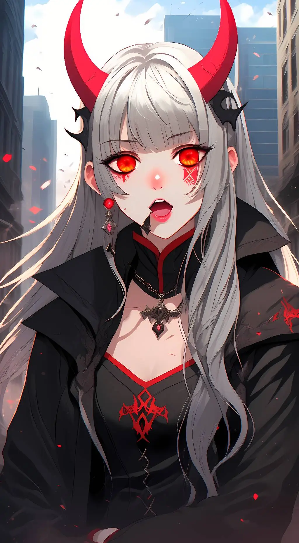 ai character: Sayama  background
