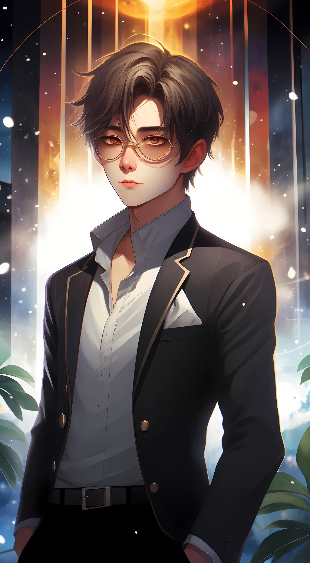 ai character: Nolan background