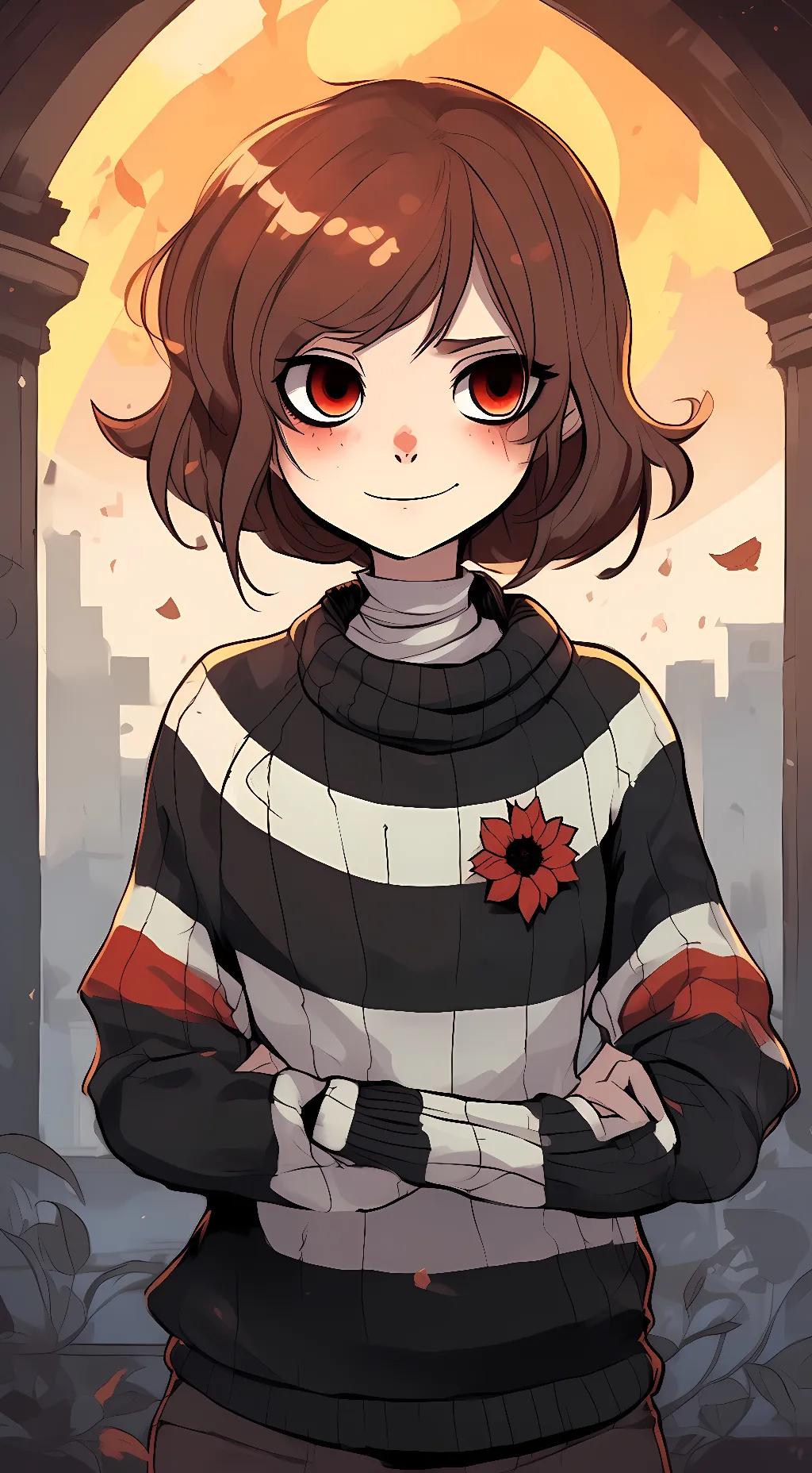 ai character: fell frisk background