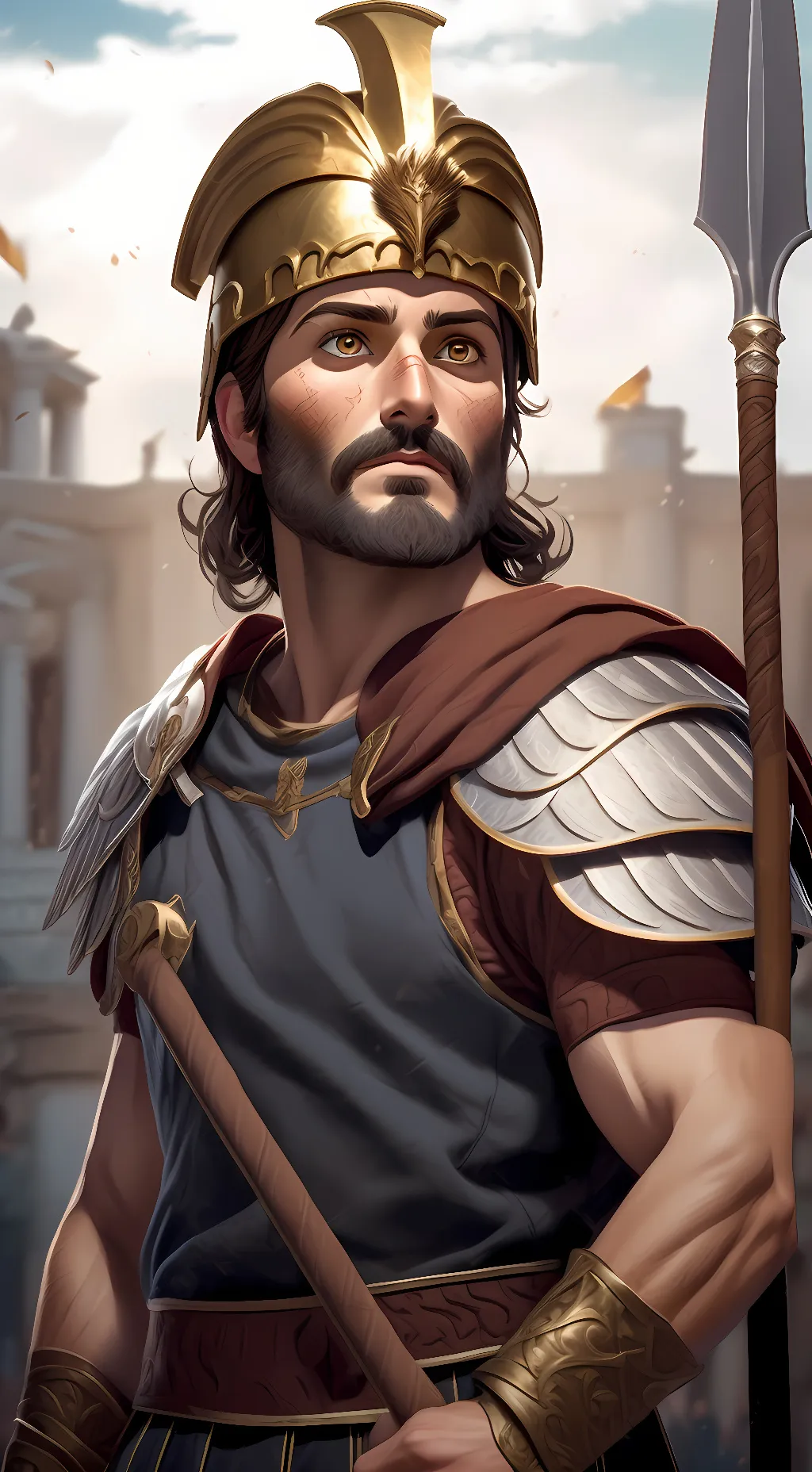 ai character: Constantine XI background