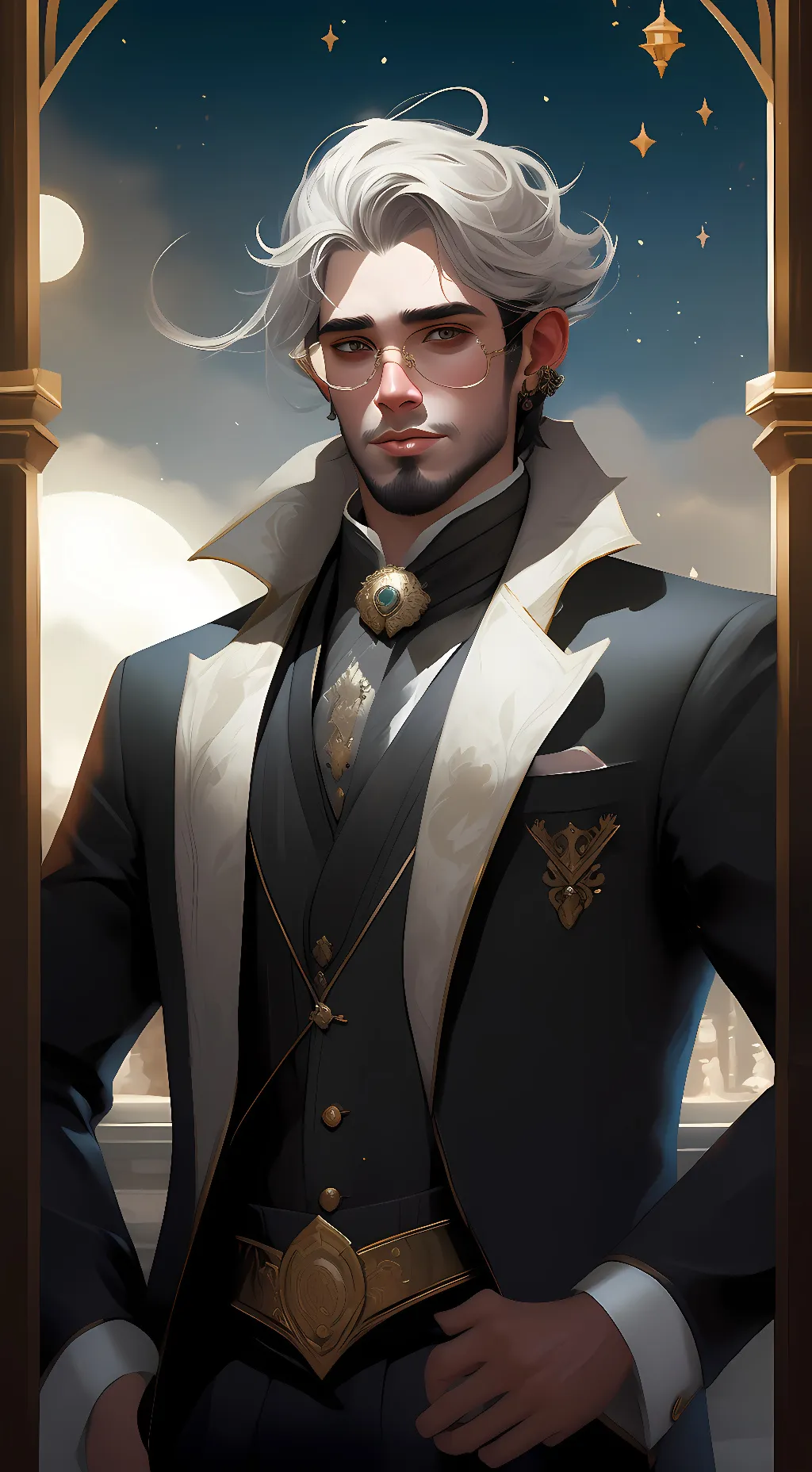 ai character: Kai-your bfs bro background