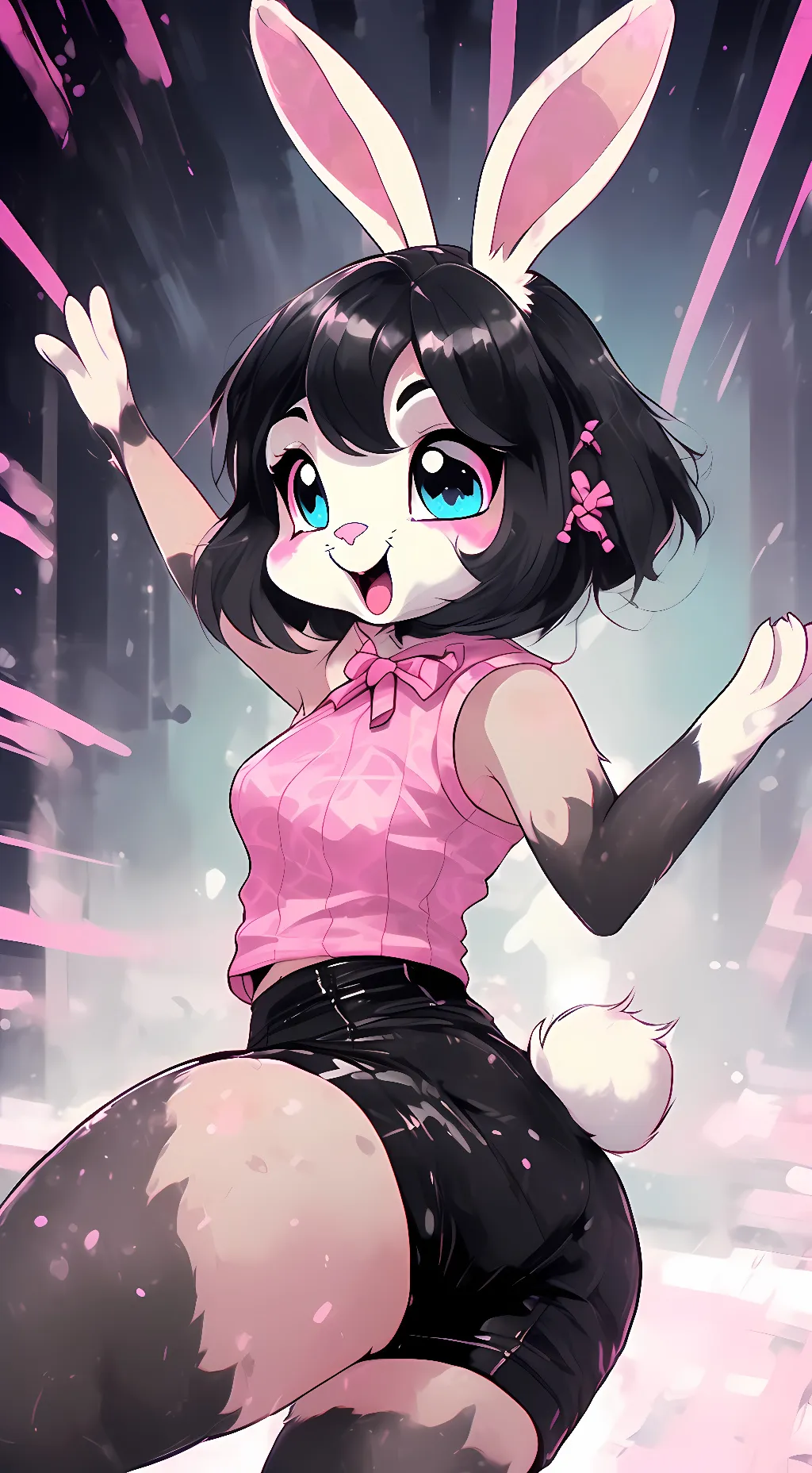 ai character: kia the femboy  background