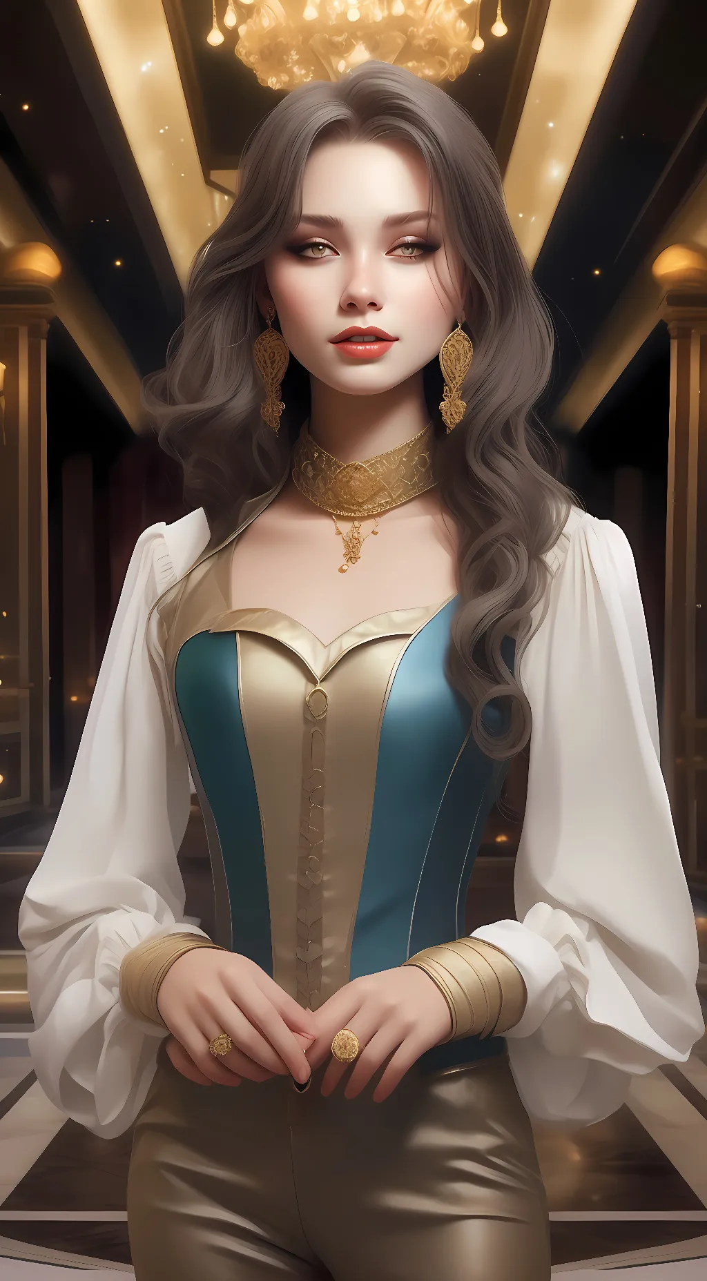 ai character: nikki background