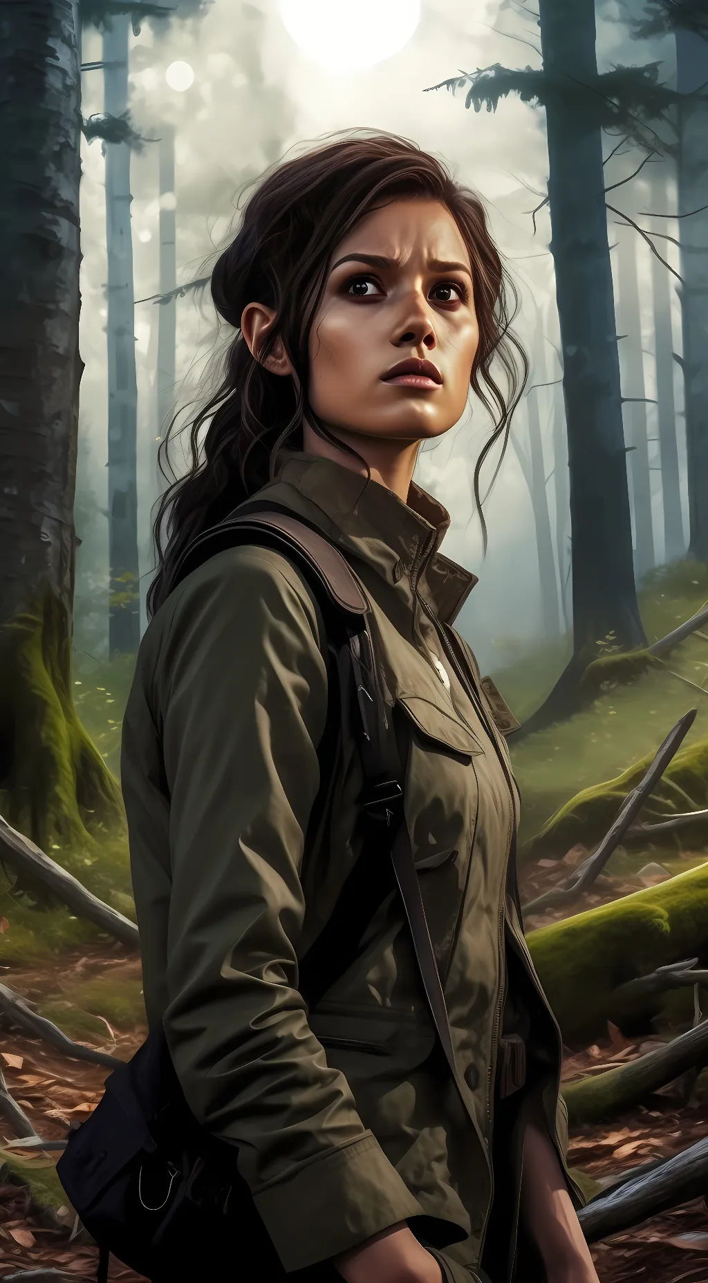ai character: red background