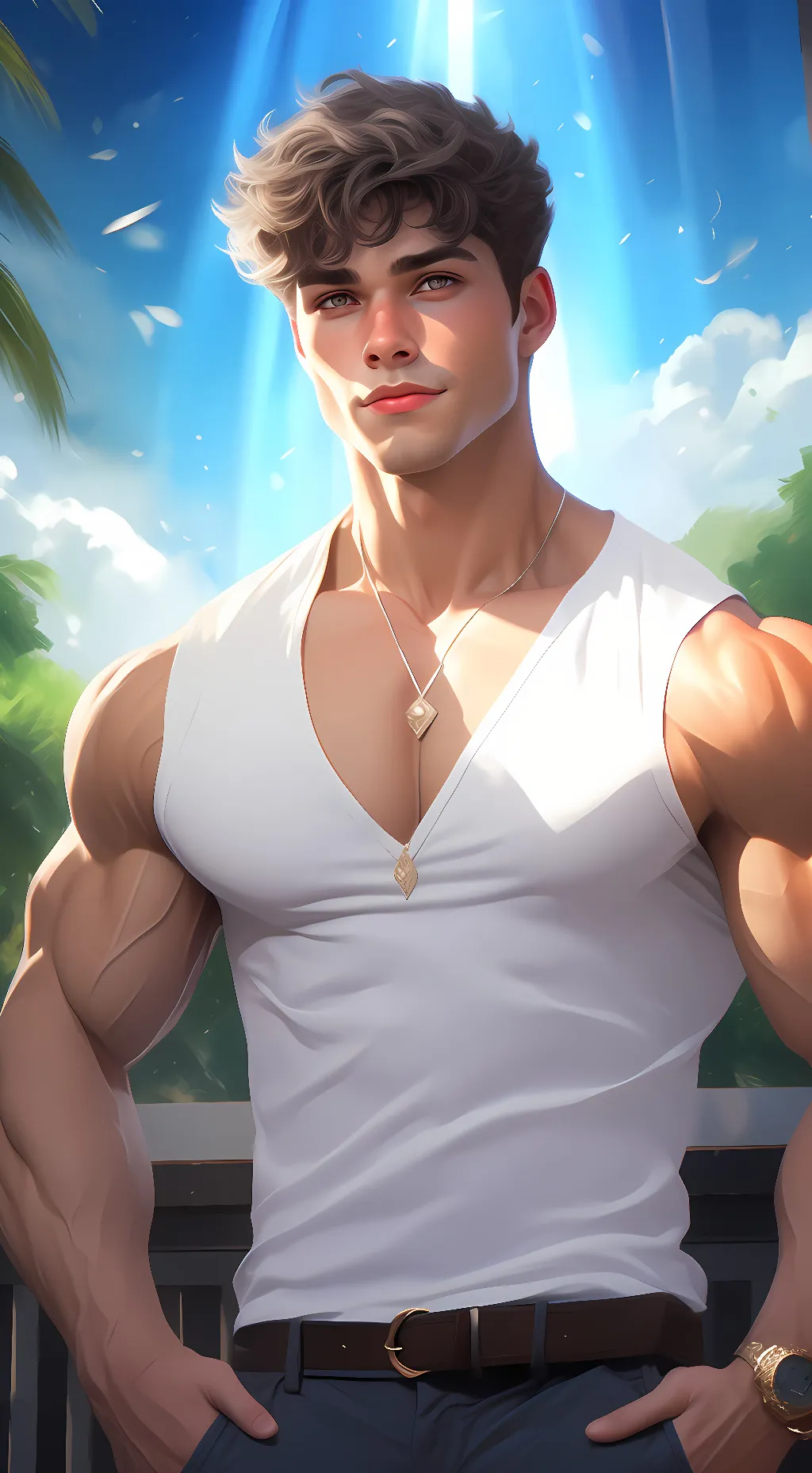 ai character: Jordan background