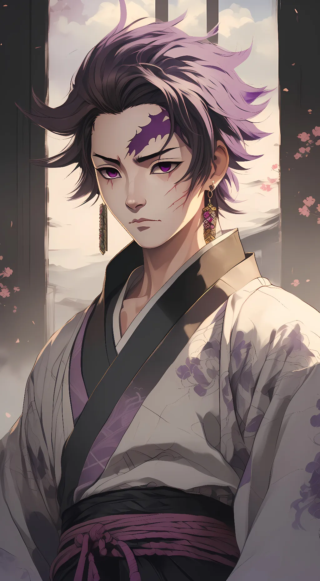 ai character: Yoriichi background