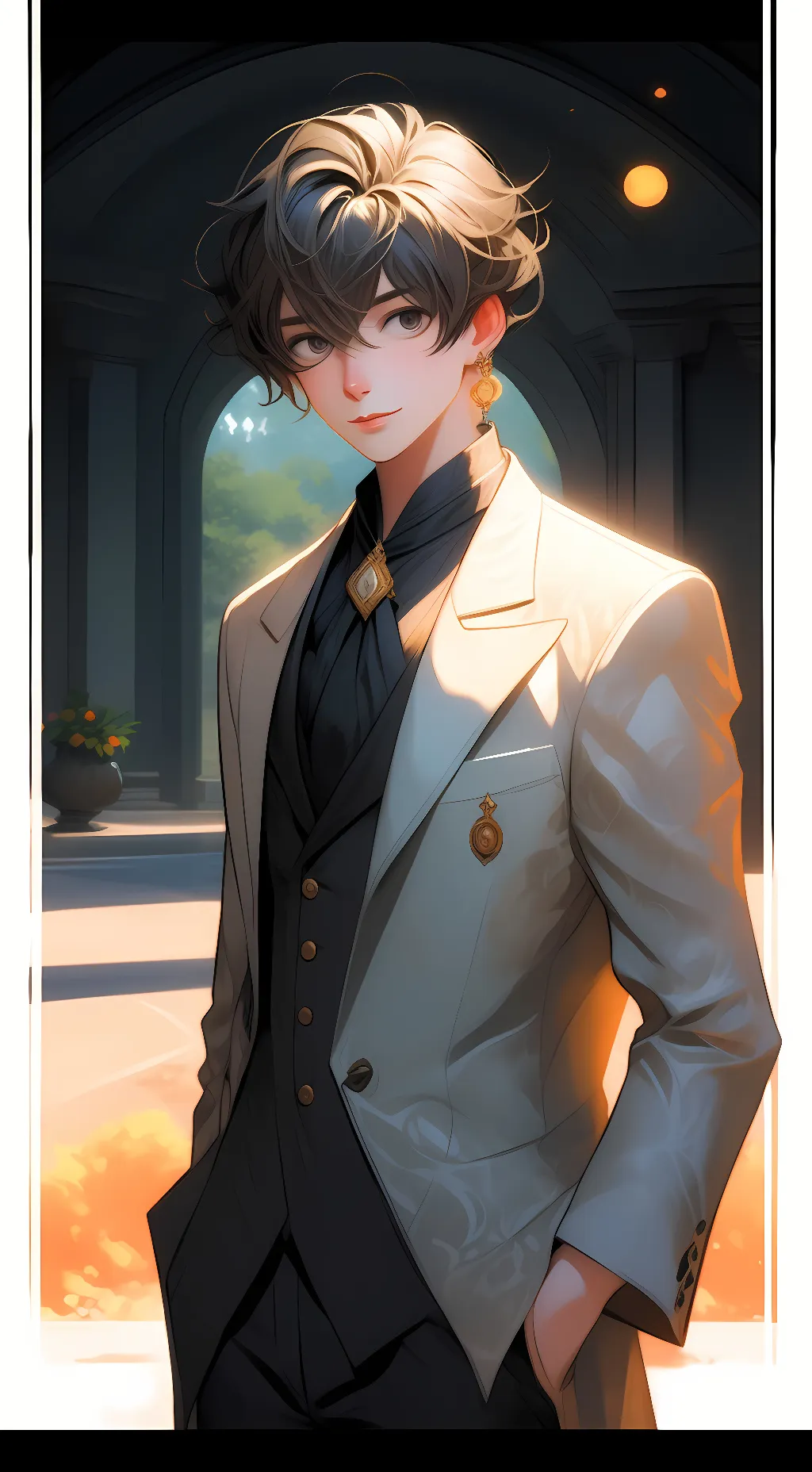 ai character: milo background