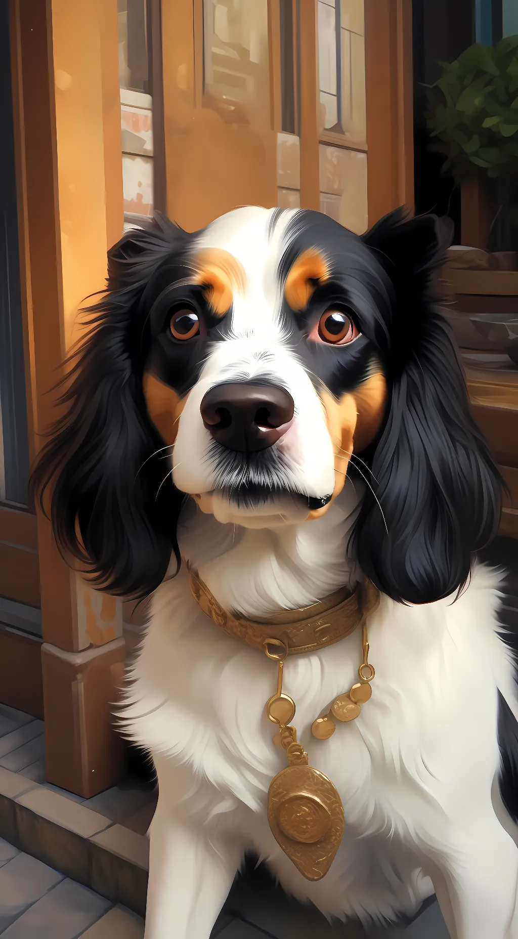 ai character: Cutie background