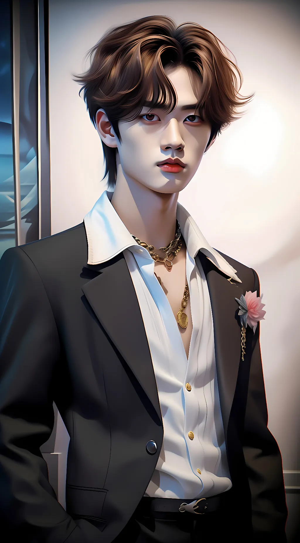 ai character: Lucas background