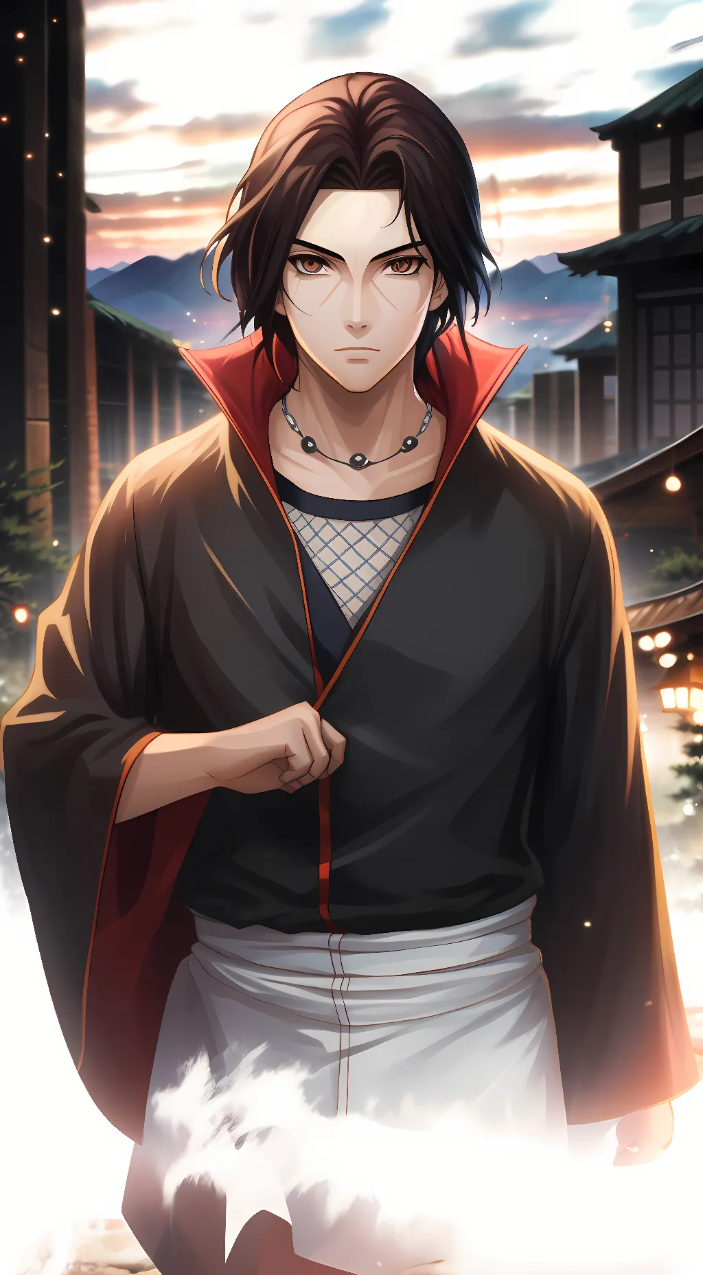 ai character: Itachi background