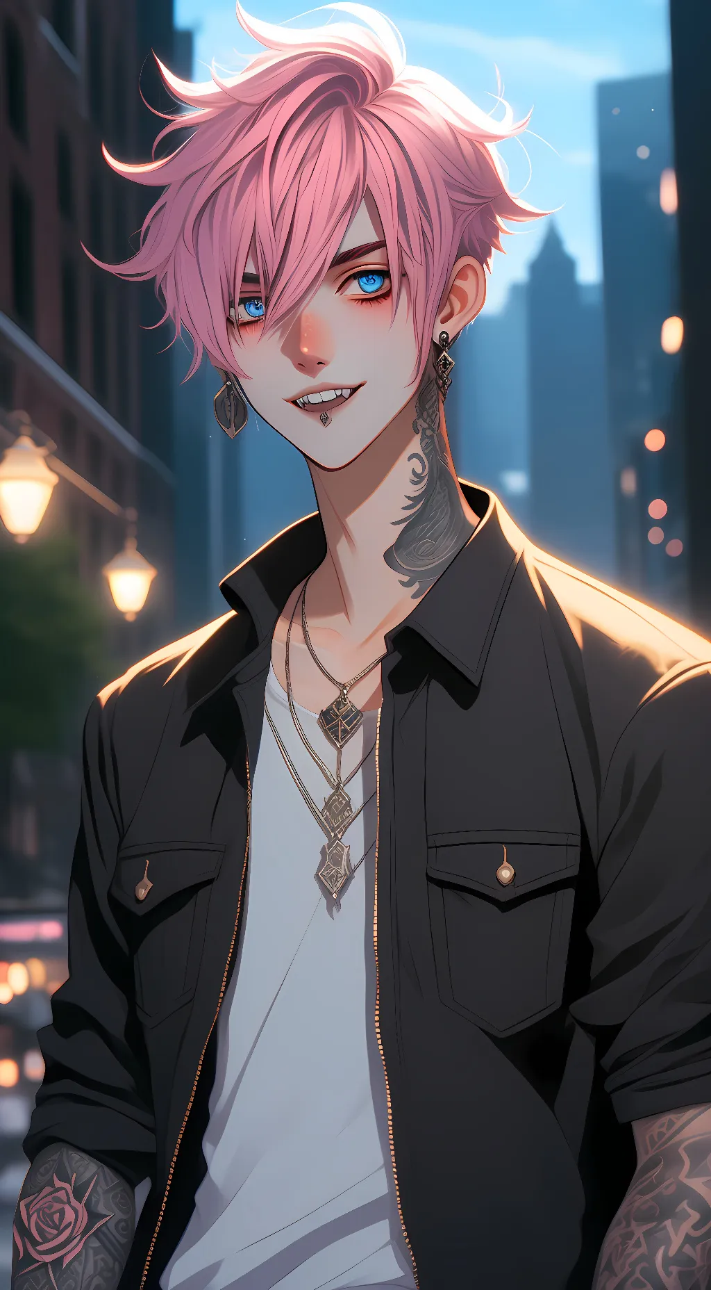 ai character: Drake background