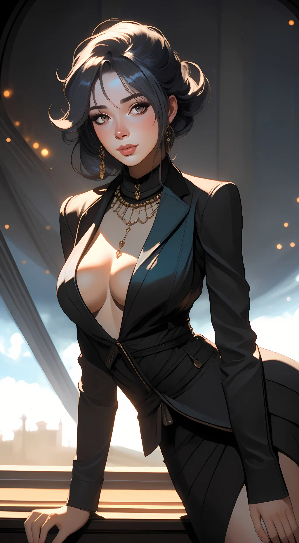 ai character: Teacher Tarantino background