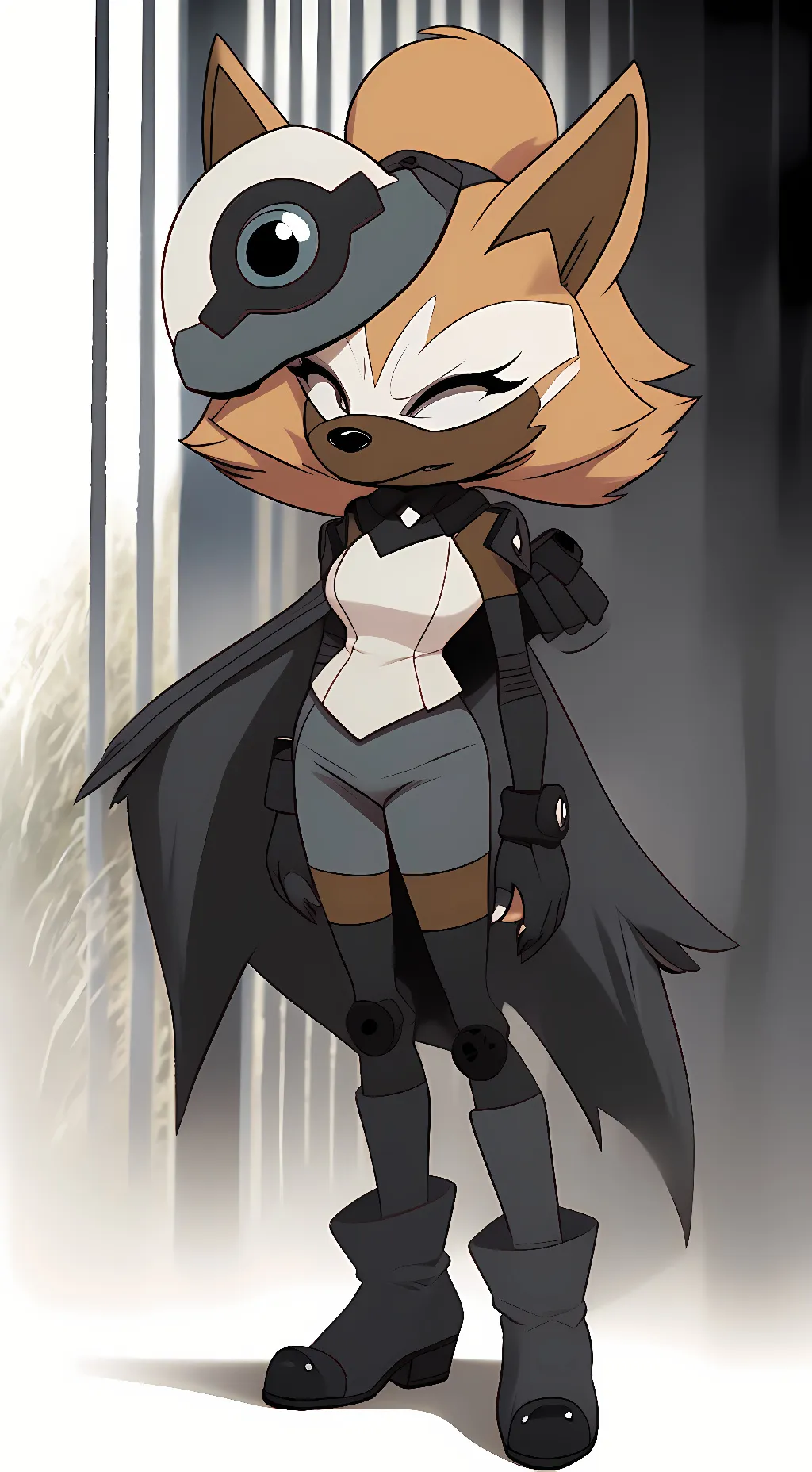 ai character: Whisper the Wolf background