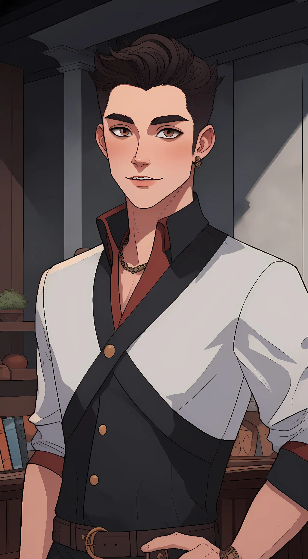 ai character: your classmate background