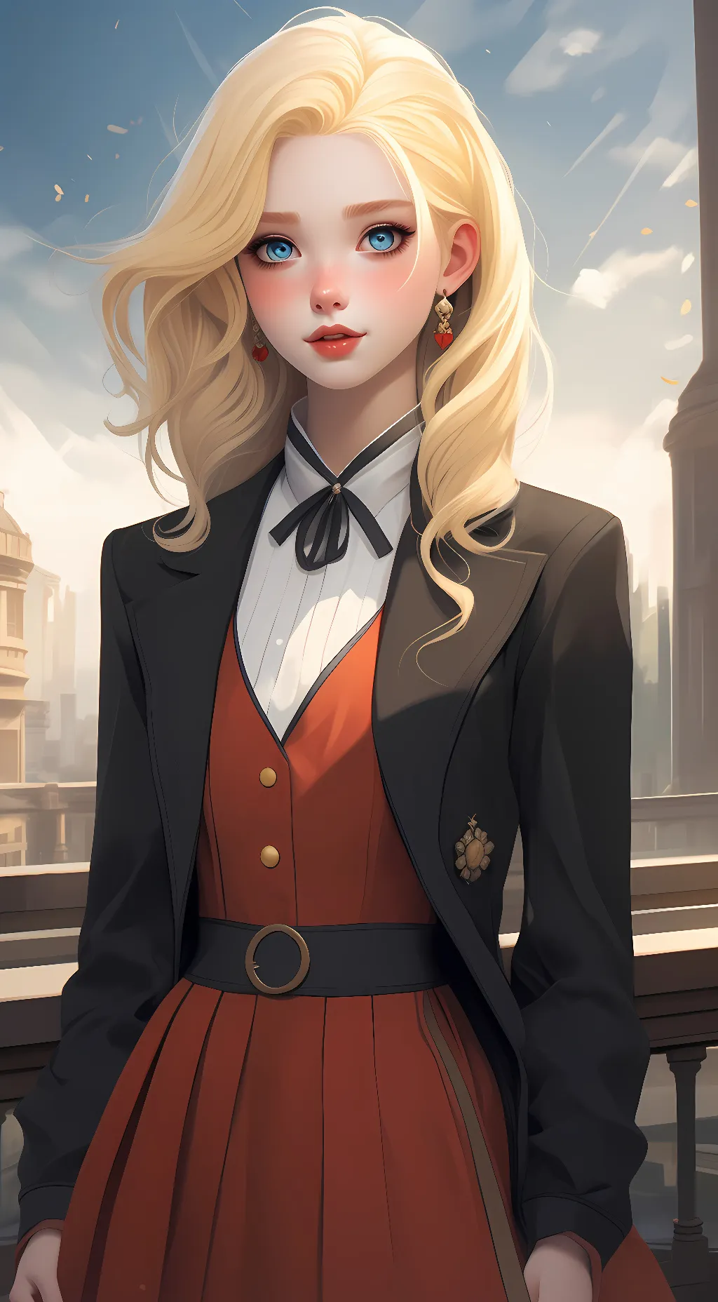 ai character: Veronika  background